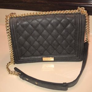 BCBG GOLD CHAIN PURSE